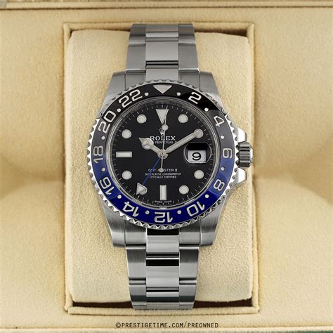 pre owned rolex gmt ii.